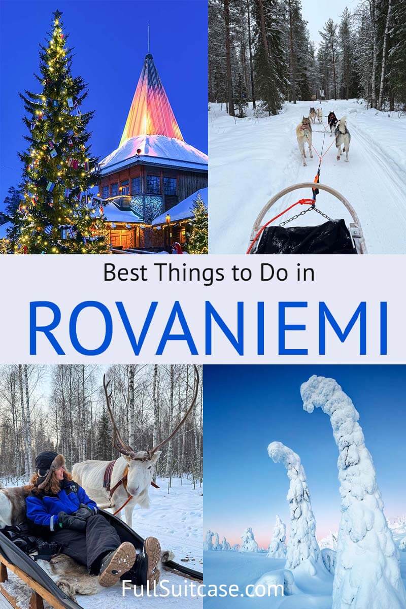 Rovaniemi things to do (Lapland, Finland)