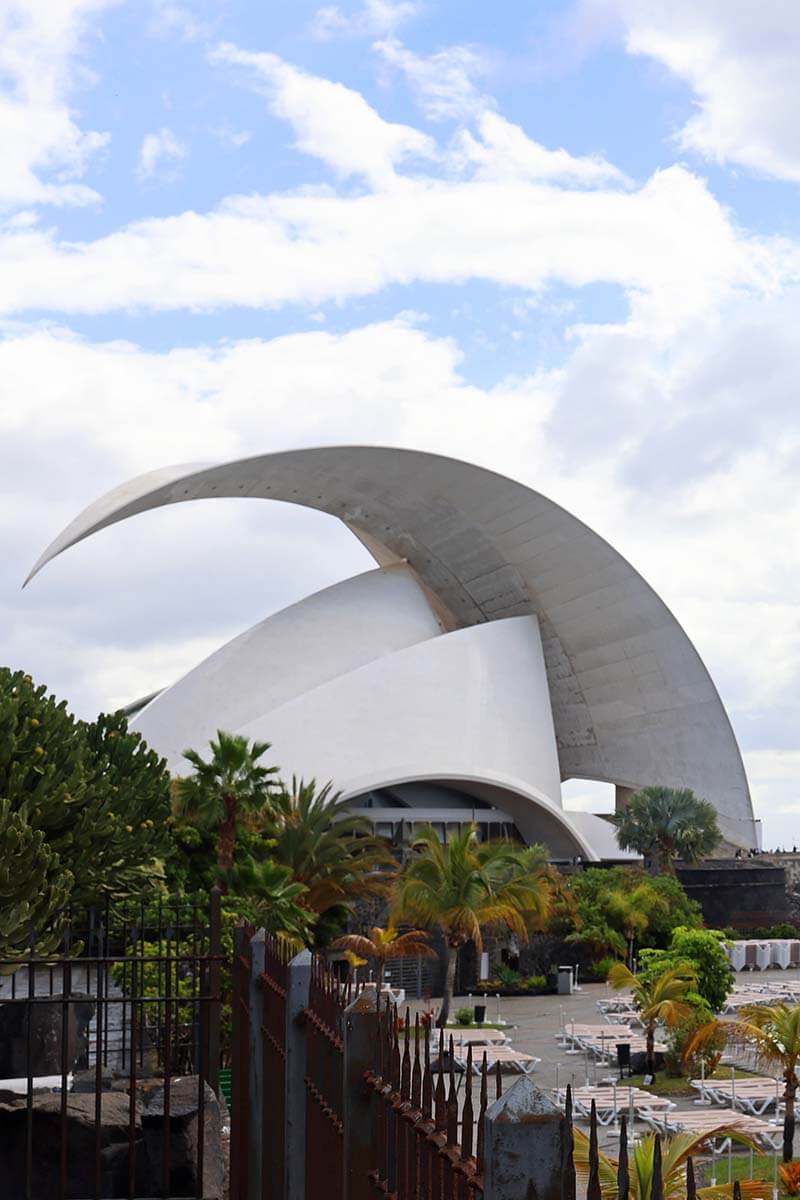 Auditorio de Tenerife Adán Martín in Santa Cruz de Tenerife Spain