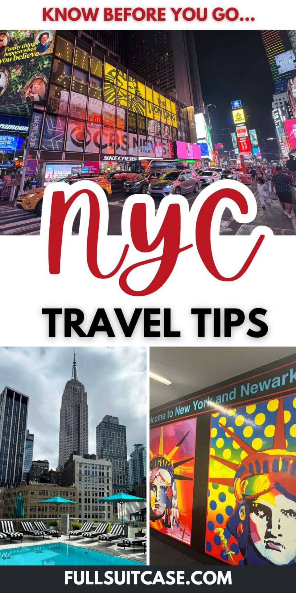 NYC travel tips