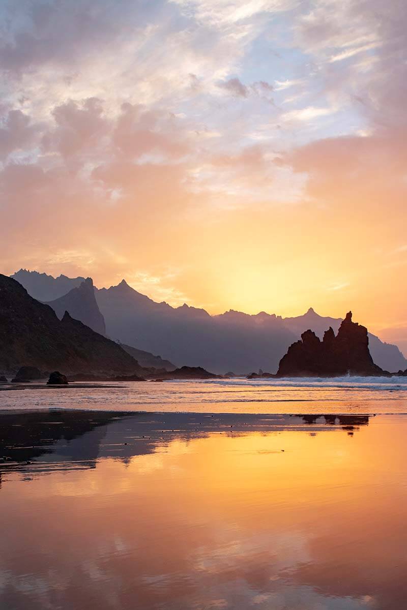 Playa de Benijo in Tenerife