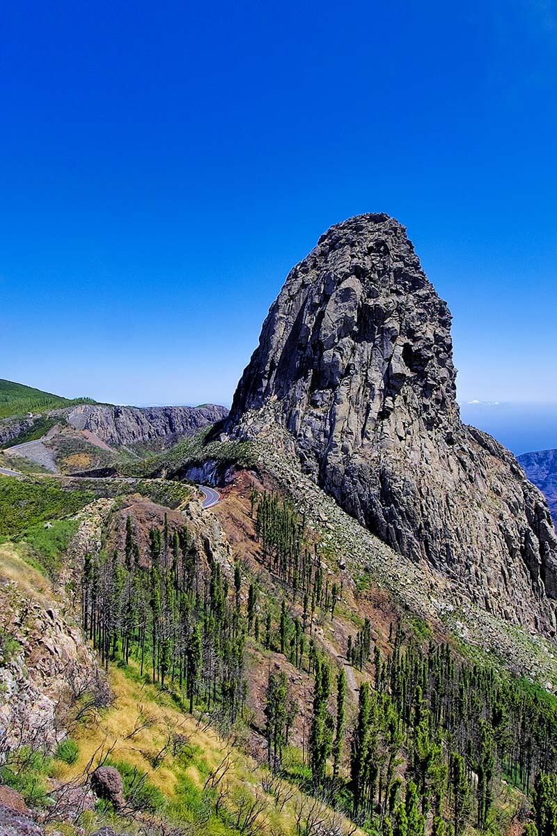 Roque de Agando on La Gomera Island - day trip from Tenerife