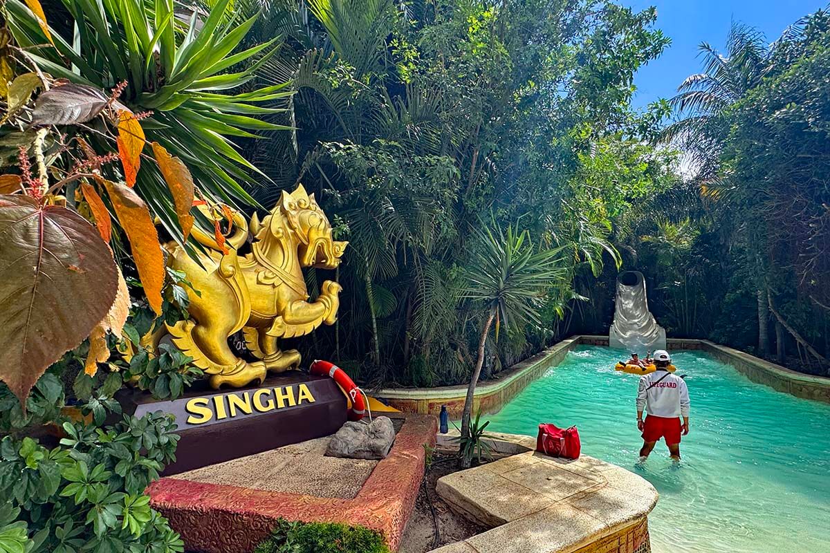 Singha - one of the best attractions at Siam Park Tenerife