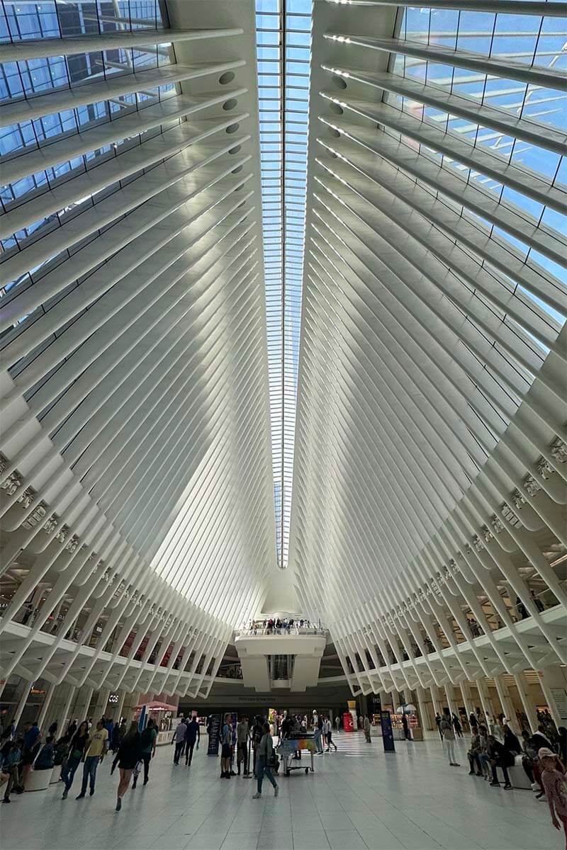 The Oculus at The World Trade Center in New York City
