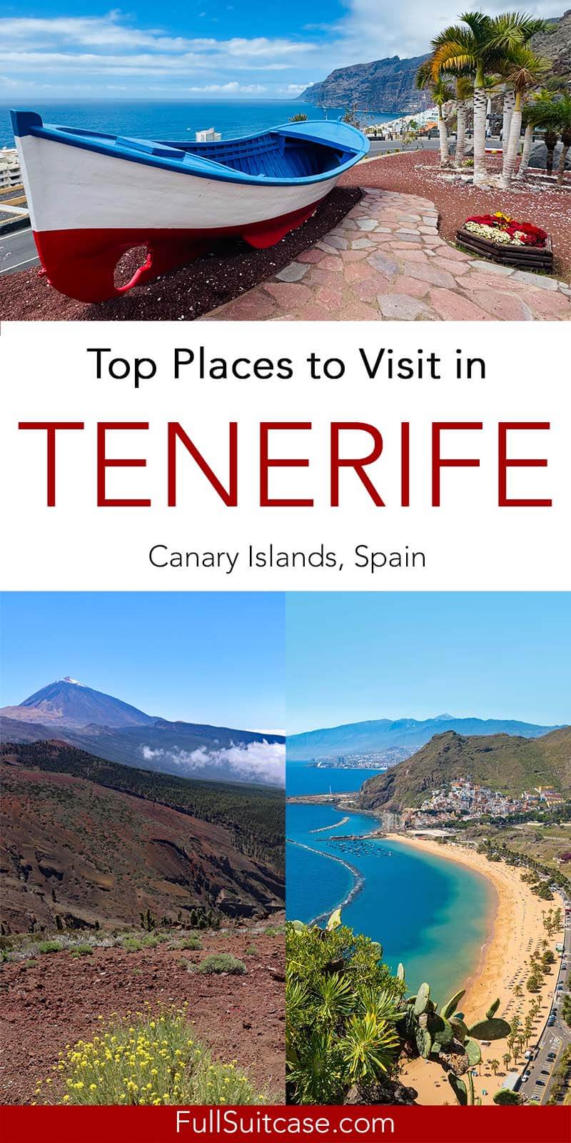 Top places to visit in Tenerife, Canary Islands, Spain
