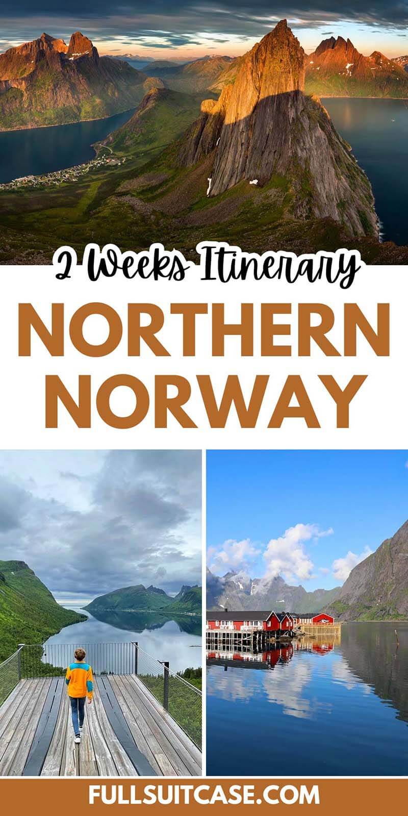 2 weeks Northern Norway itinerary with top places