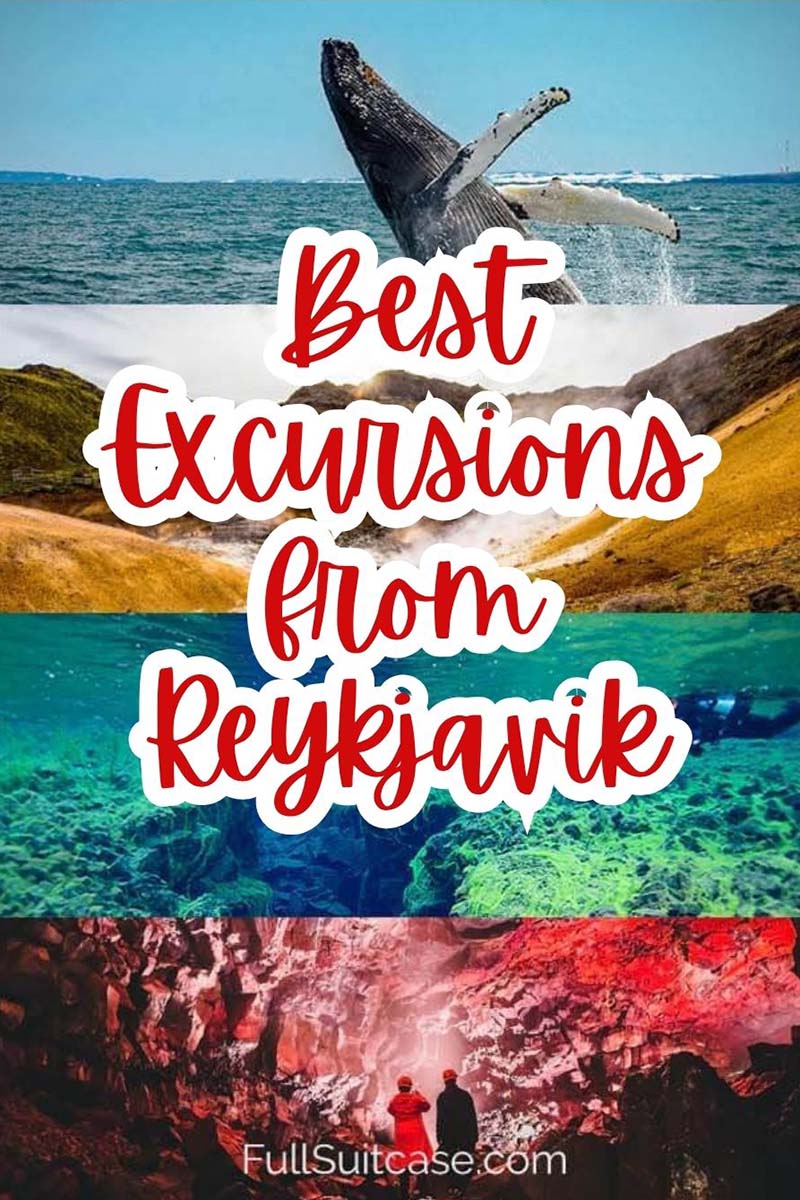 Best half day trips and excursions from Reykjavik Iceland