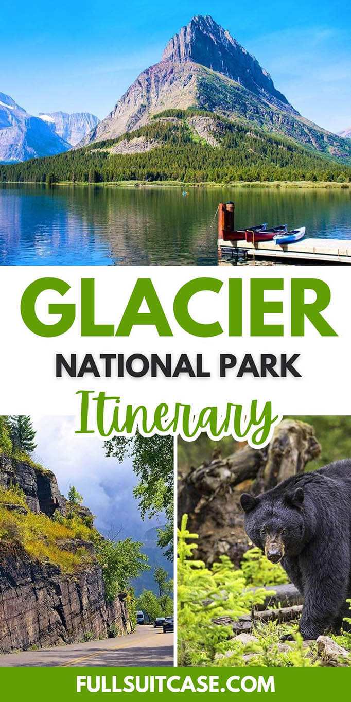 Glacier National Park itinerary