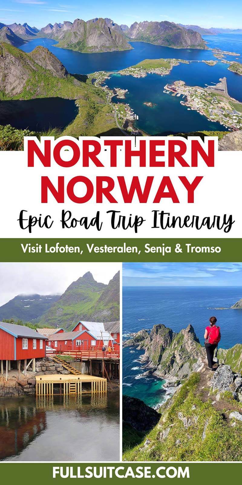 Northern Norway road trip itinerary for two weeks