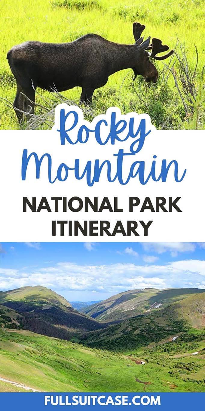 Rocky Mountain National Park itinerary