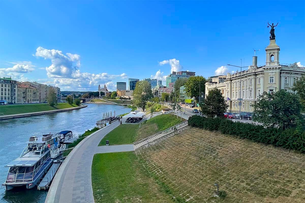 Vilnius Lithuania in summer