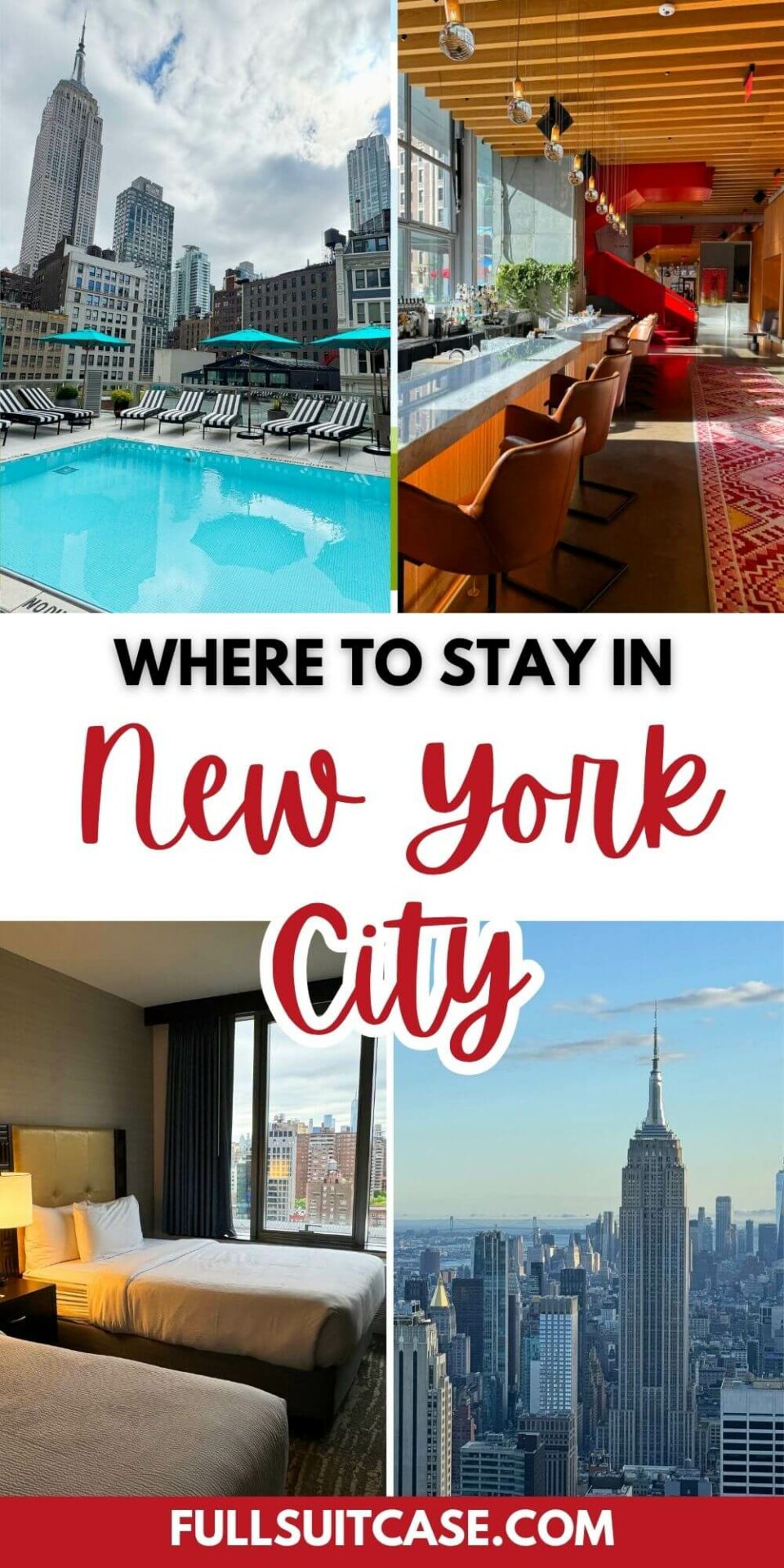 Where to Stay in New York City - first timer's guide