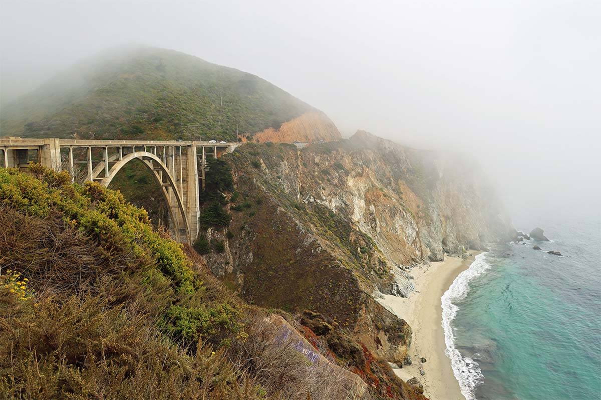 Bixby Bridge Vista Point, Big Sur, California