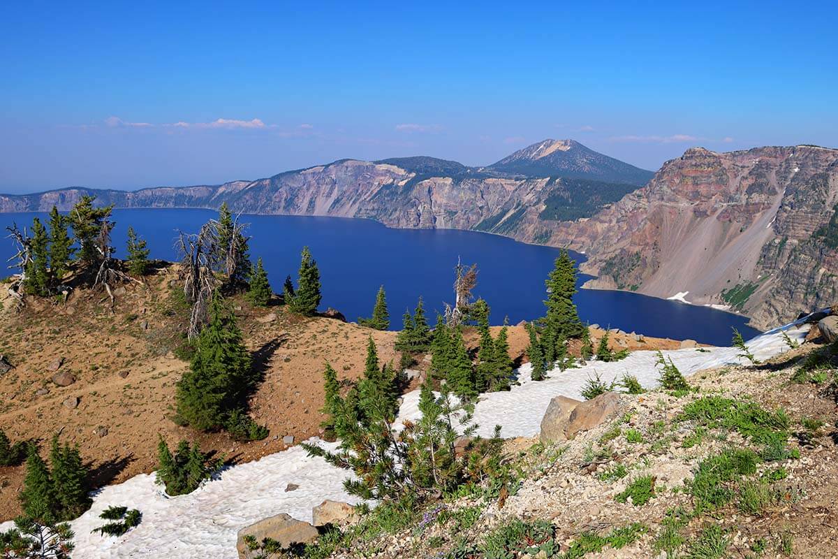 Crater Lake view from Garfield Peak Trail