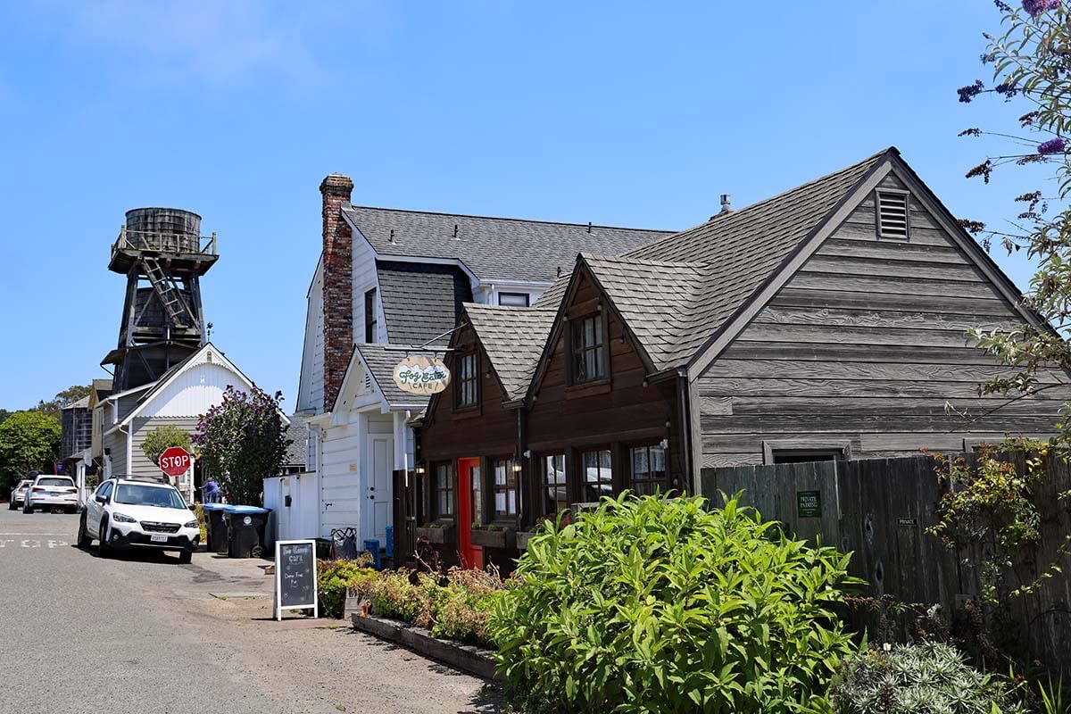 Mendocino town in Northern California