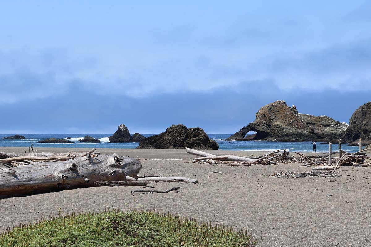 Navarro Beach in Northern California