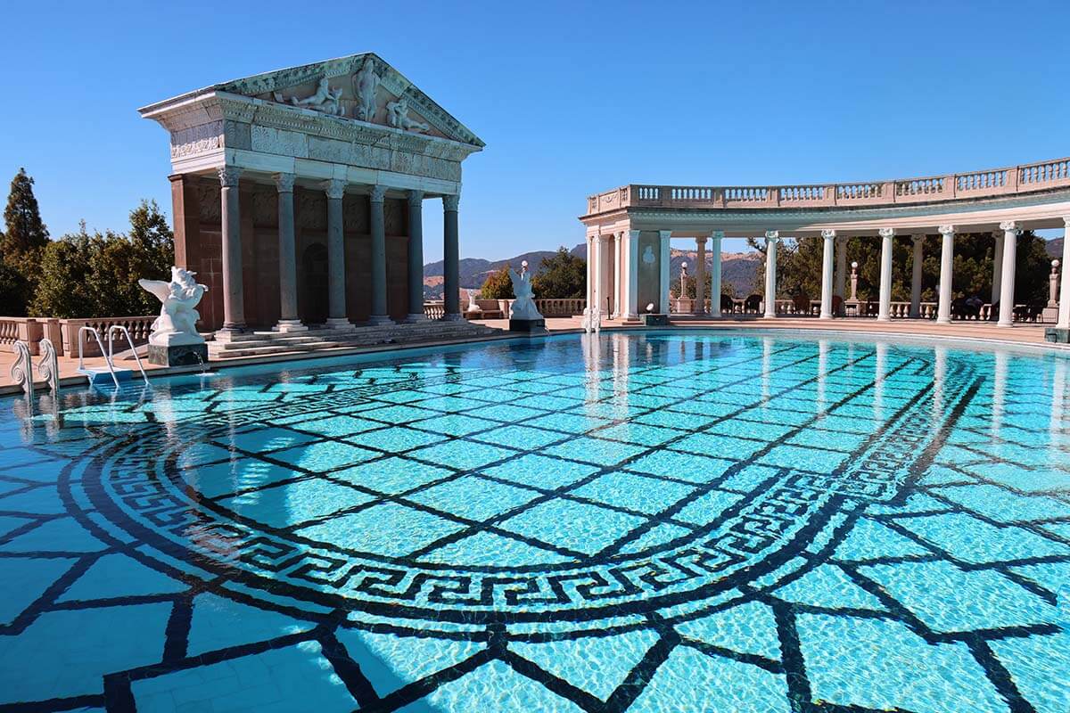 Neptune Pool at Hearst Castle California