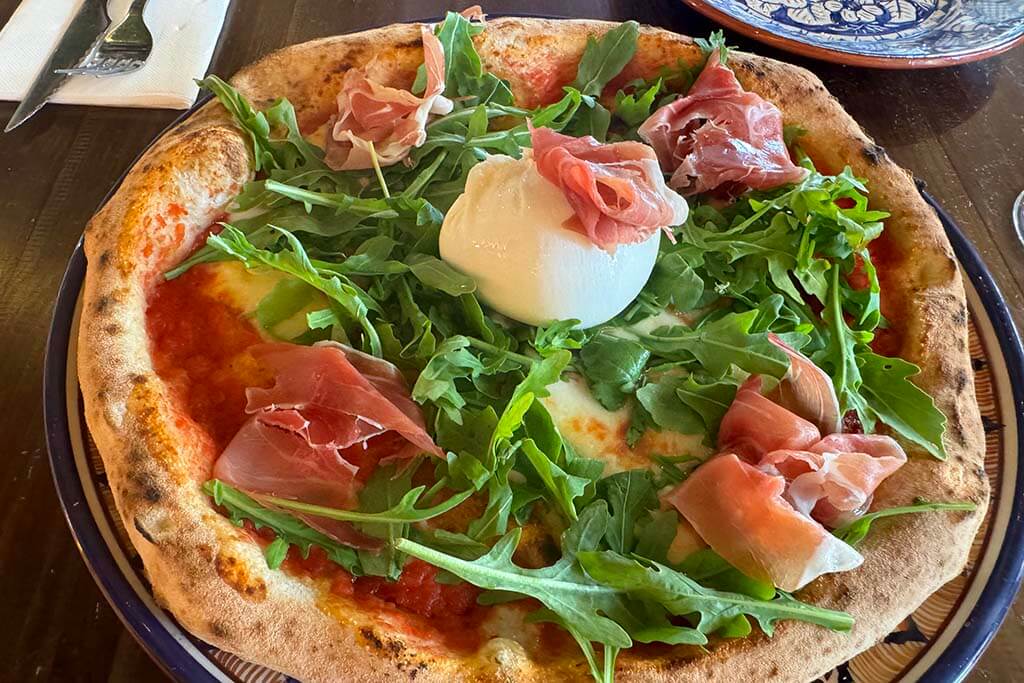 Pizza at Georgina - Old Town Italian restaurant in Albufeira