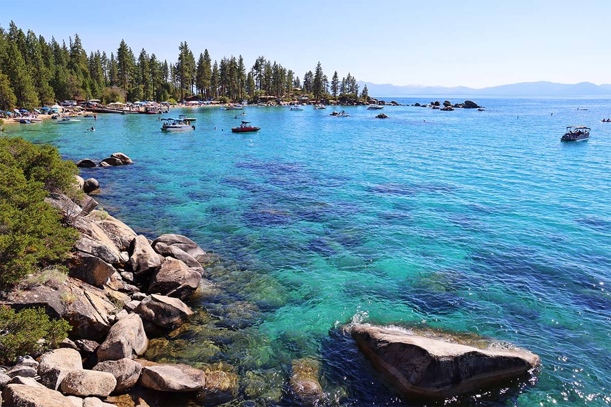 Sand Harbor State Park at Lake Tahoe