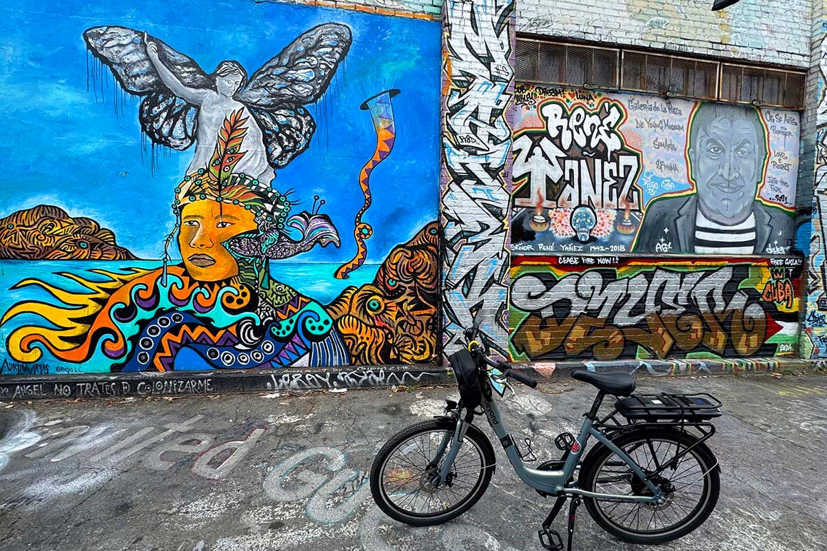 Street Art in San Francisco, on an e-bike tour