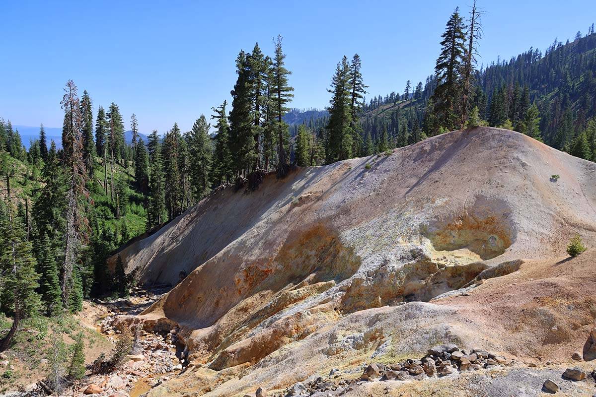 Sulphur Works at Lassen Volcanic National Park
