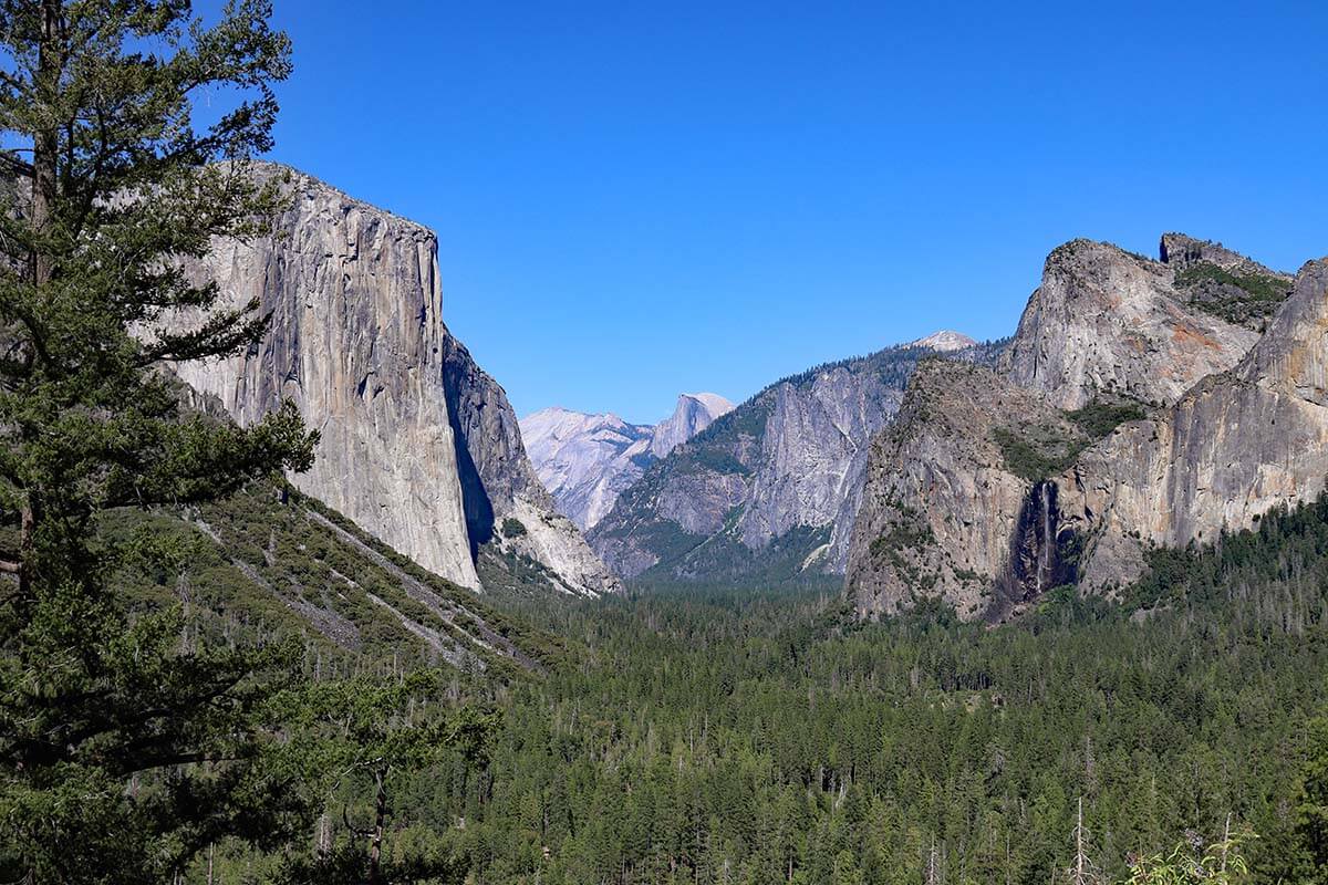 Tunnel View, Yosemite National Park California