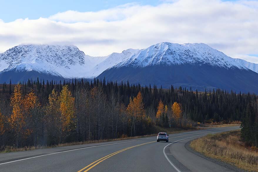 Alaska Parks Highway - one of the most scenic roads in the world