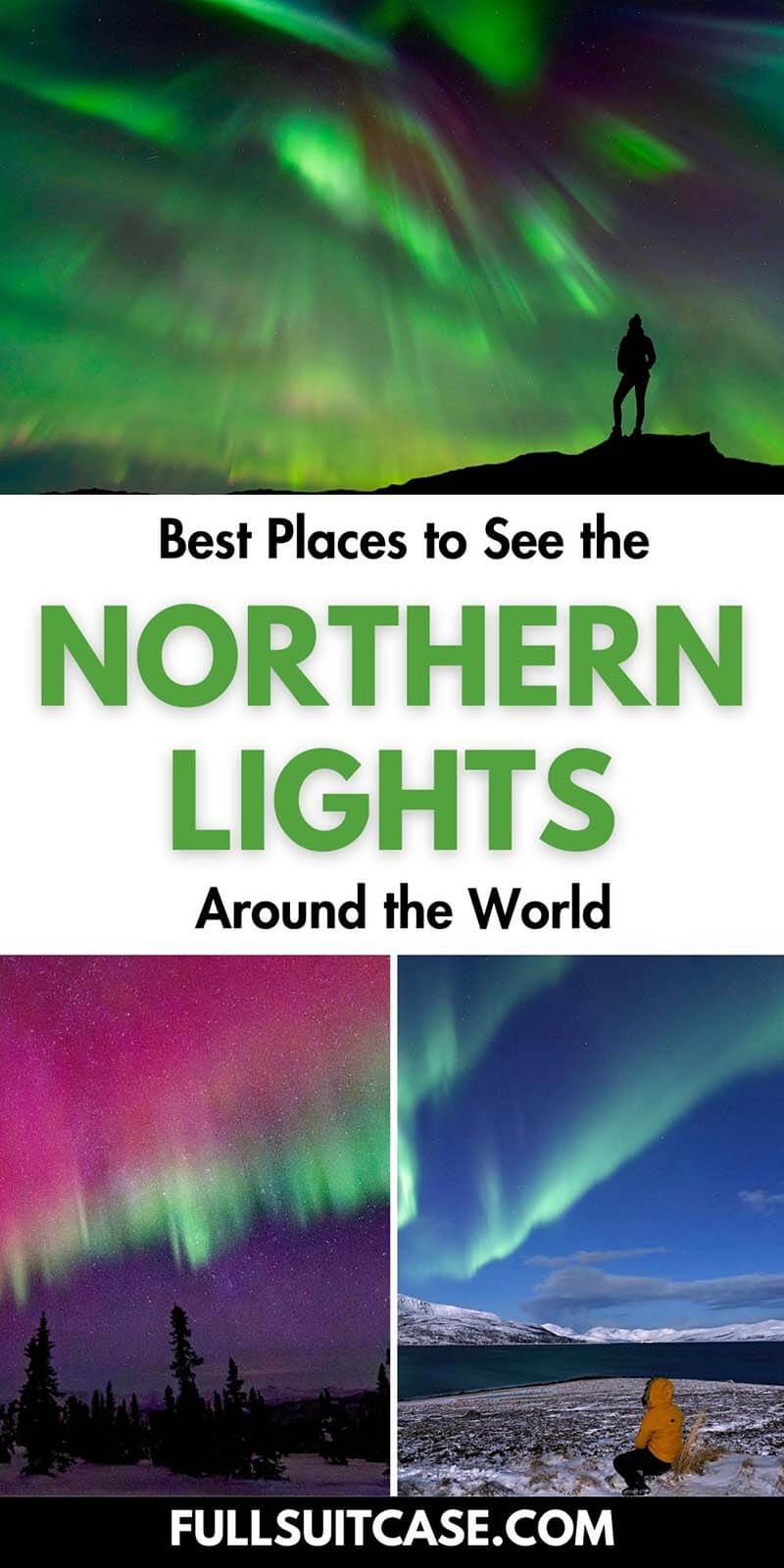 Best places to see the northern lights around the world