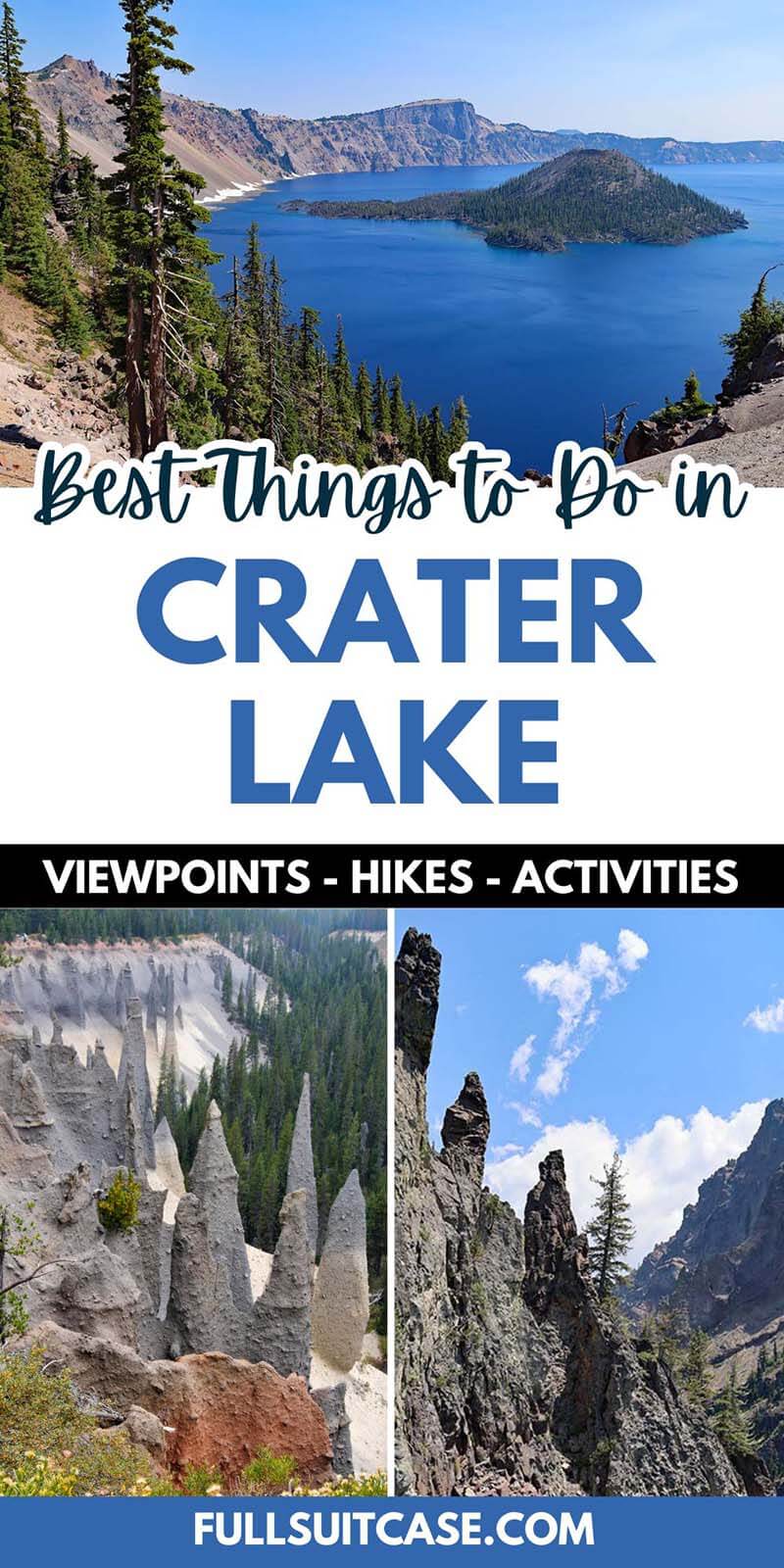 Best things to do in Crater Lake - viewpoints, hikes, activities