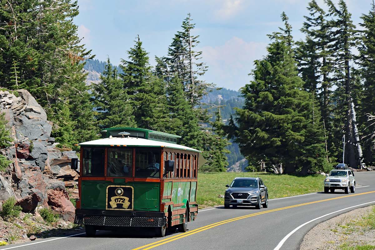 Crater Lake Trolley Tour