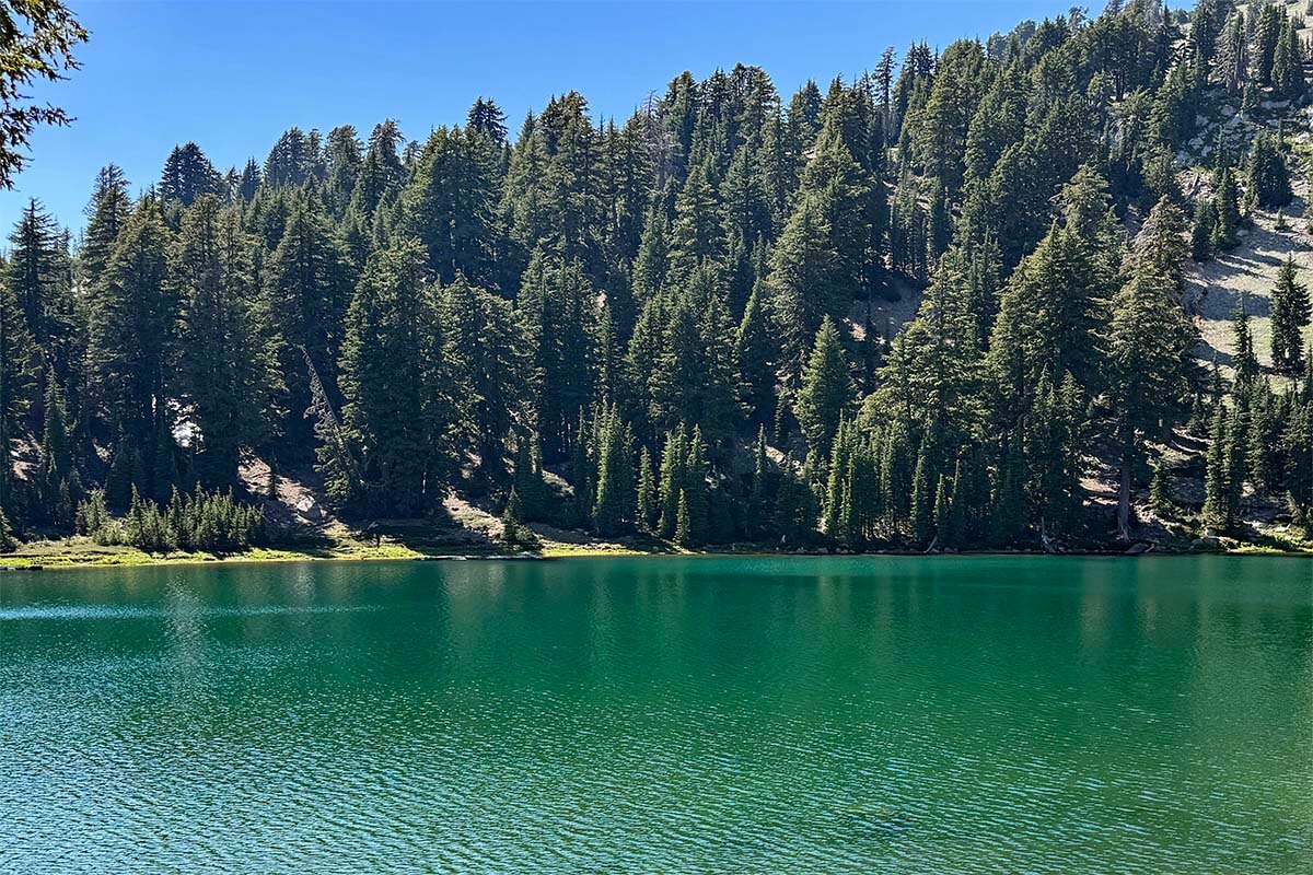 Emerald Lake in Lassen Volcanic National Park