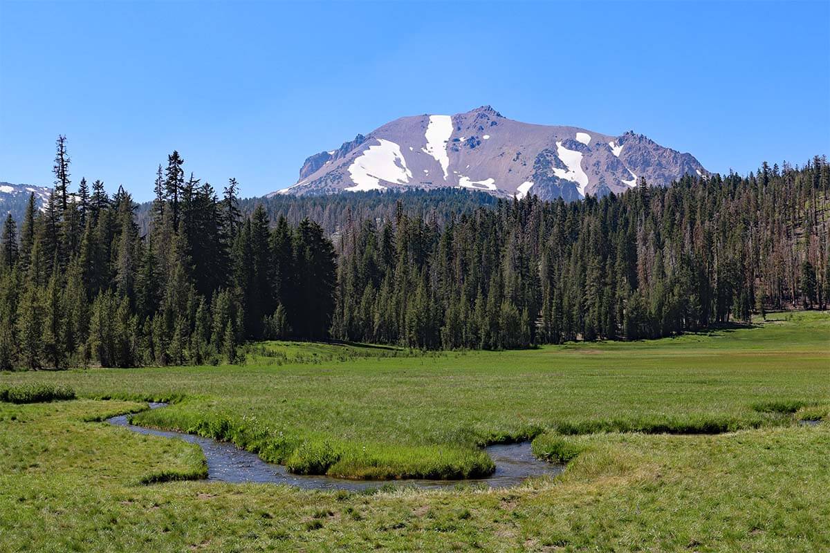 Kings Creek Meadow in Lassen Volcanic National Park