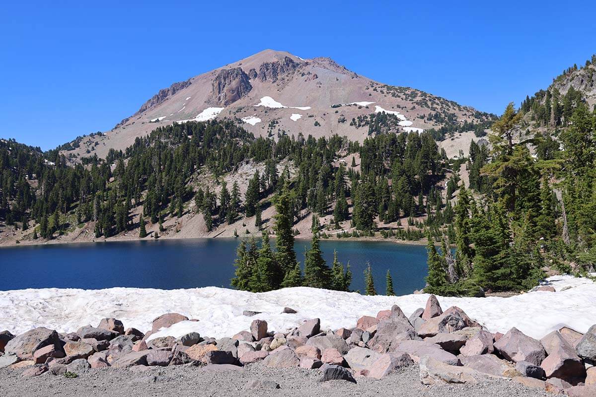 Lake Helen in Lassen Volcanic National Park