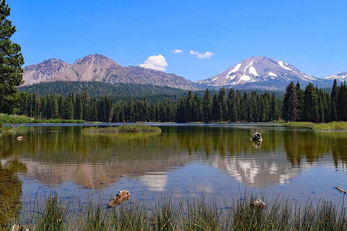 Manzanita Lake reflections, Lassen Volcanic National Park
