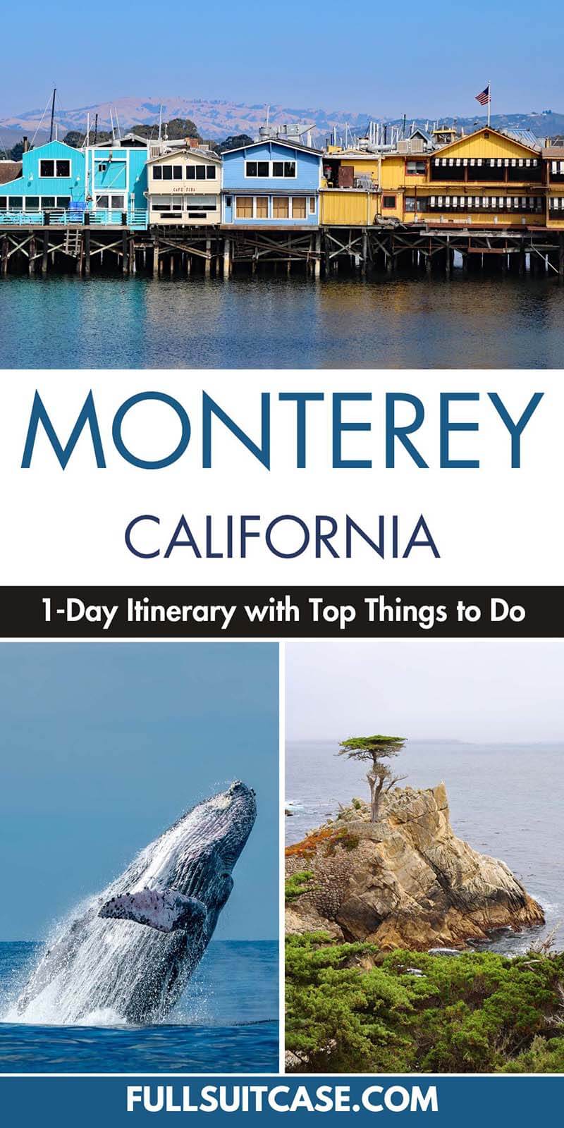 Monterey 1-day itinerary with best things to do