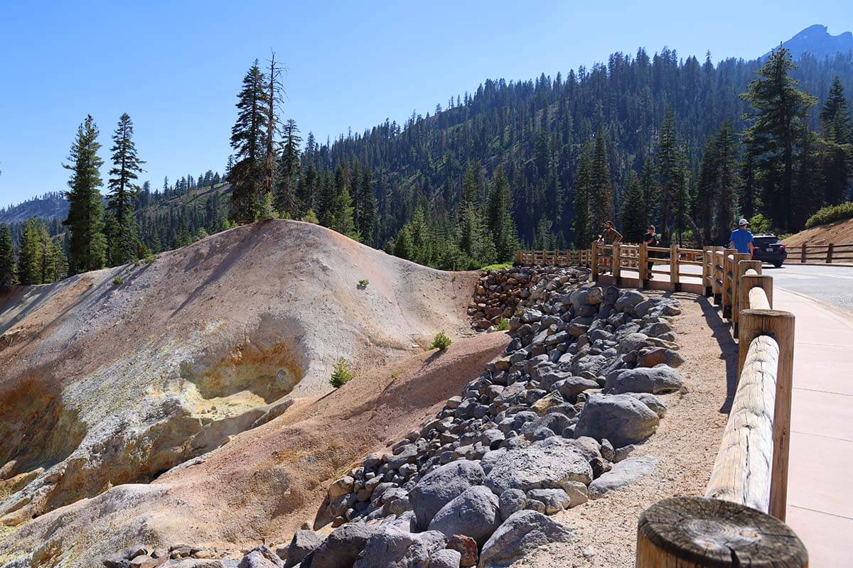 Sulphur Works - best things to do in Lassen Volcanic National Park