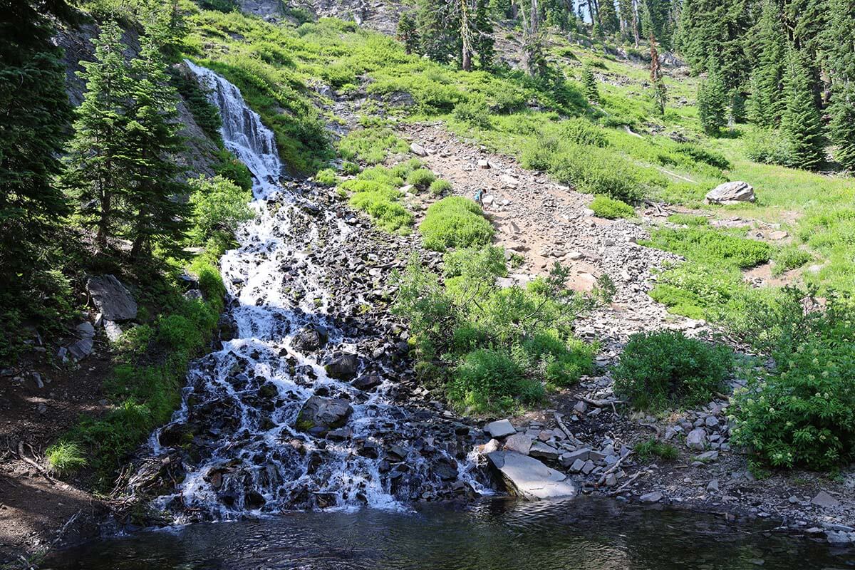 Vidae Falls in Crater Lake National Park, Oregon, USA