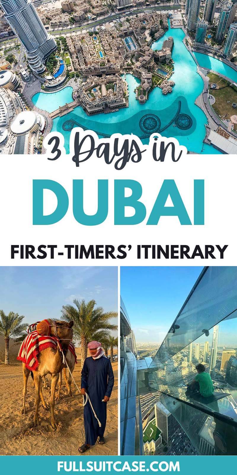 Three days in Dubai - first timers' itinerary