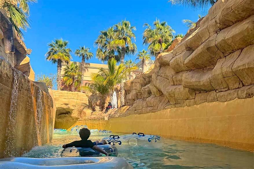 Atlantis Aquaventure World - best water park to visit in Dubai with kids
