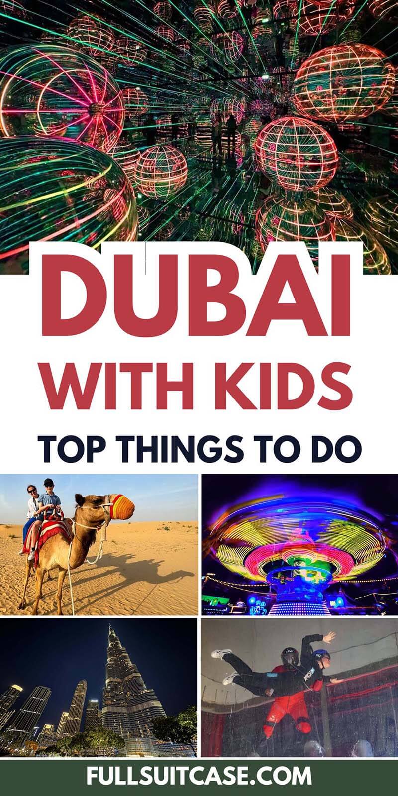 Dubai family guide - top things to do with children