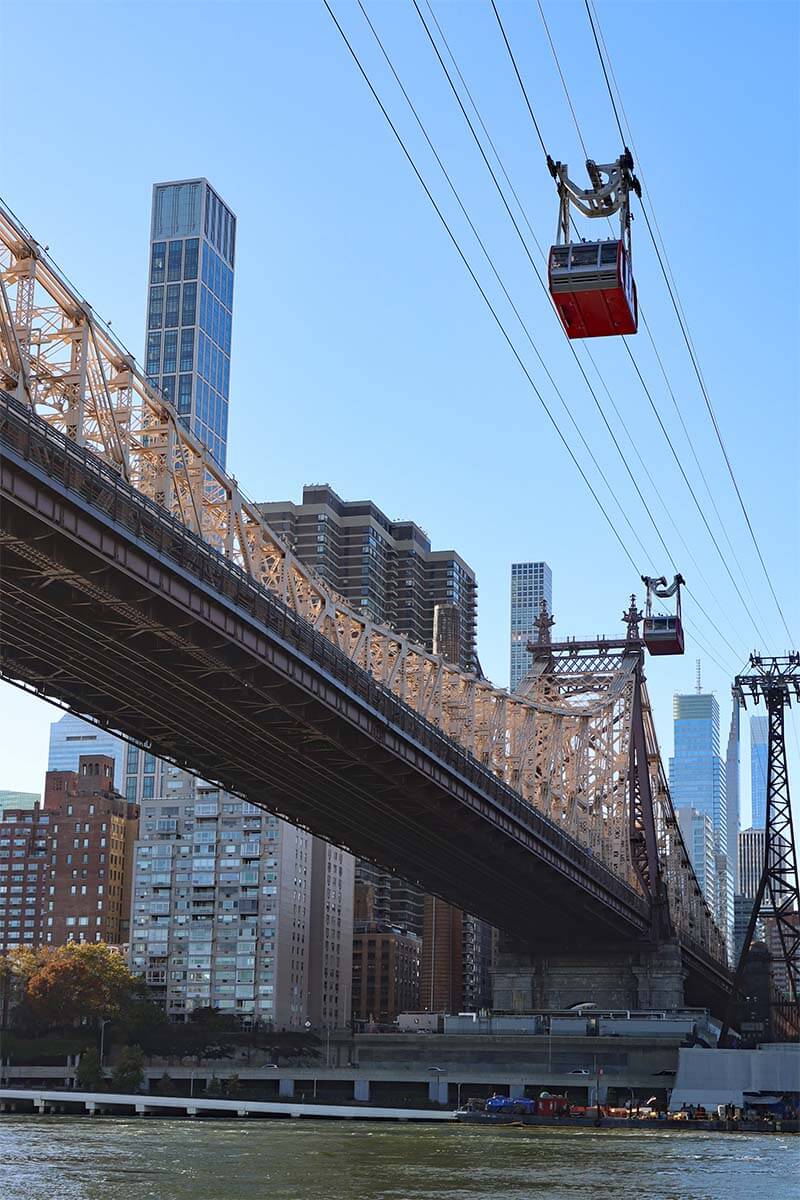 Roosevelt Island Tramway in New York City