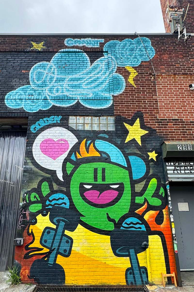 Street art in Williamsburg, Brooklyn, New York City