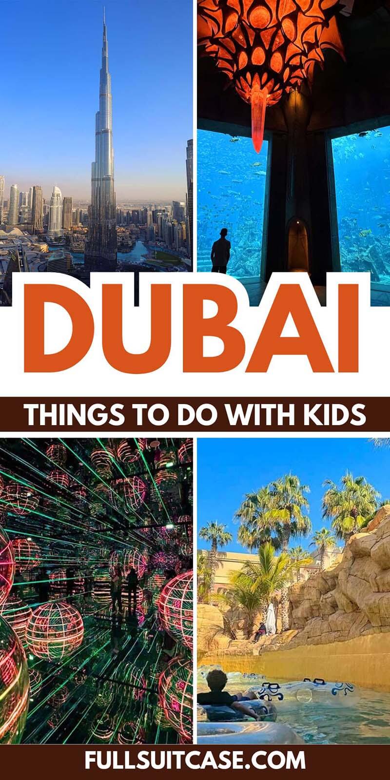 Things to do in Dubai for families with kids