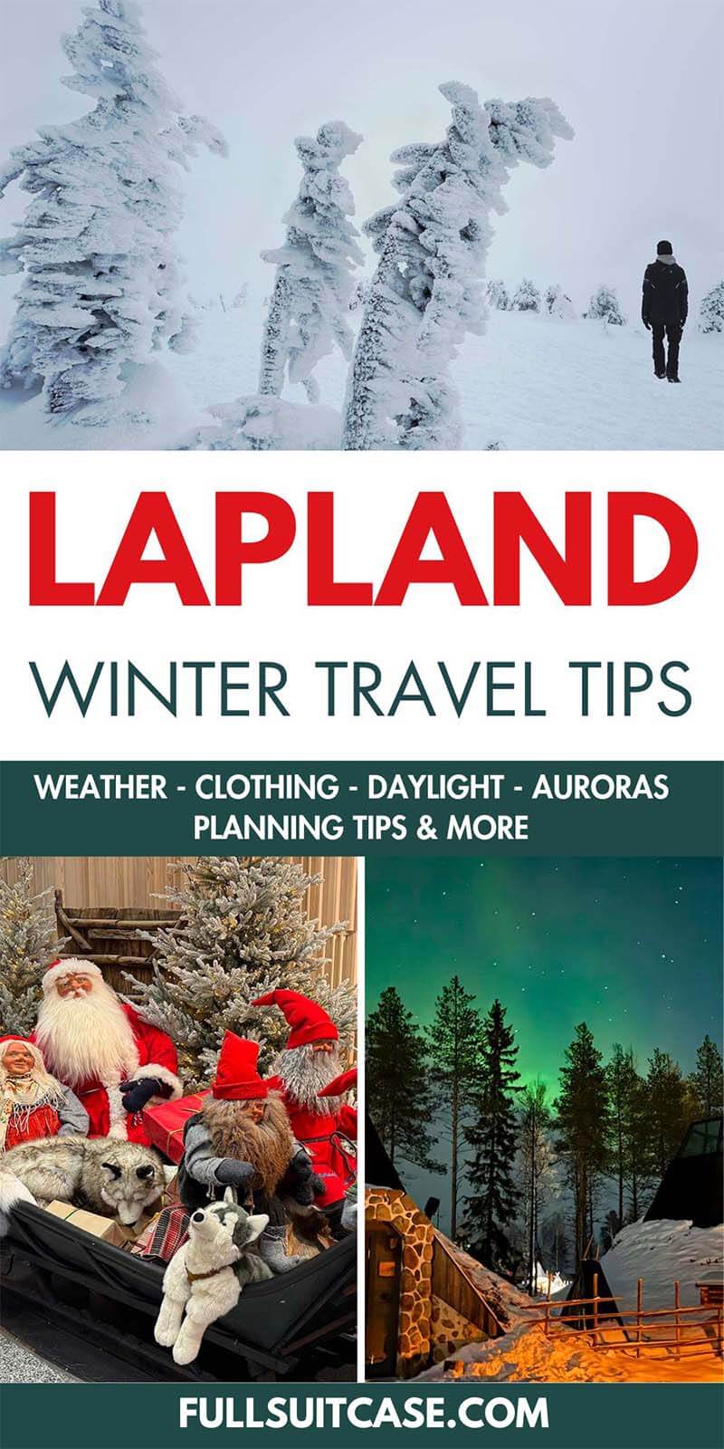 Lapland travel tips for winter trip