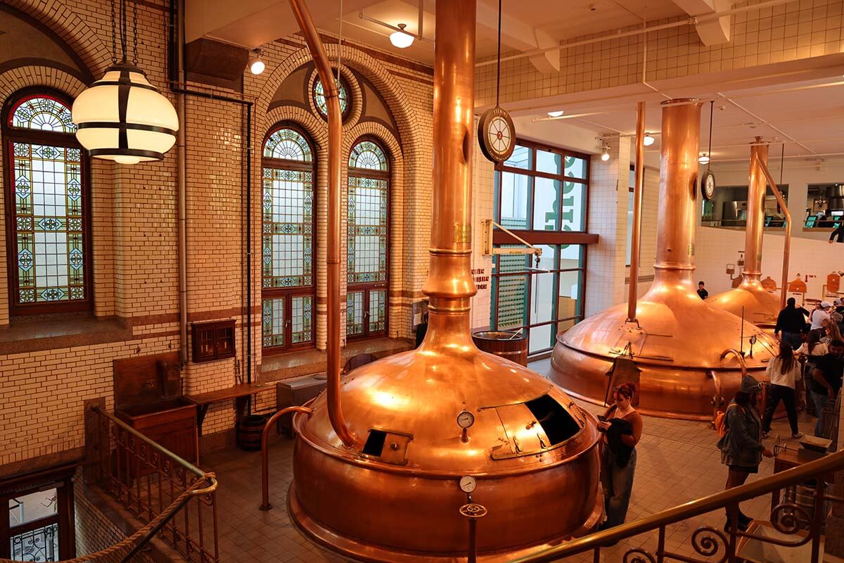 Heineken old brewery visit in Amsterdam