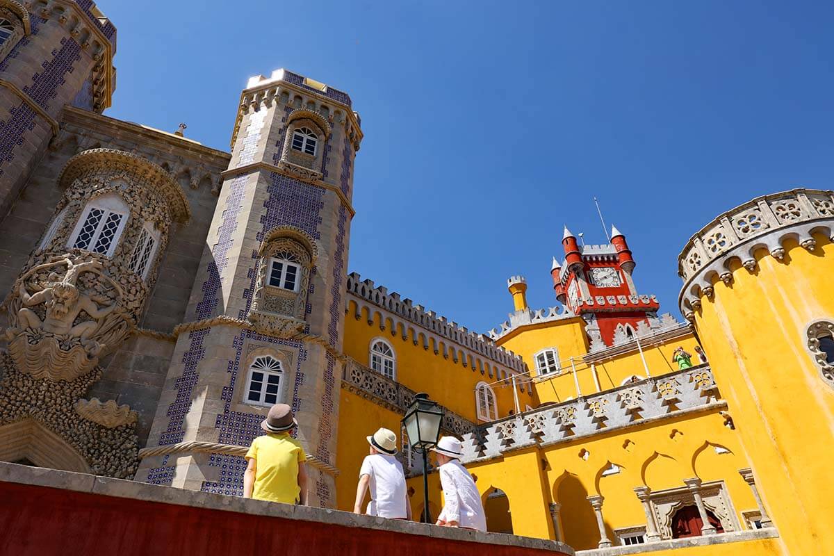 Pena Palace in Sintra Portugal