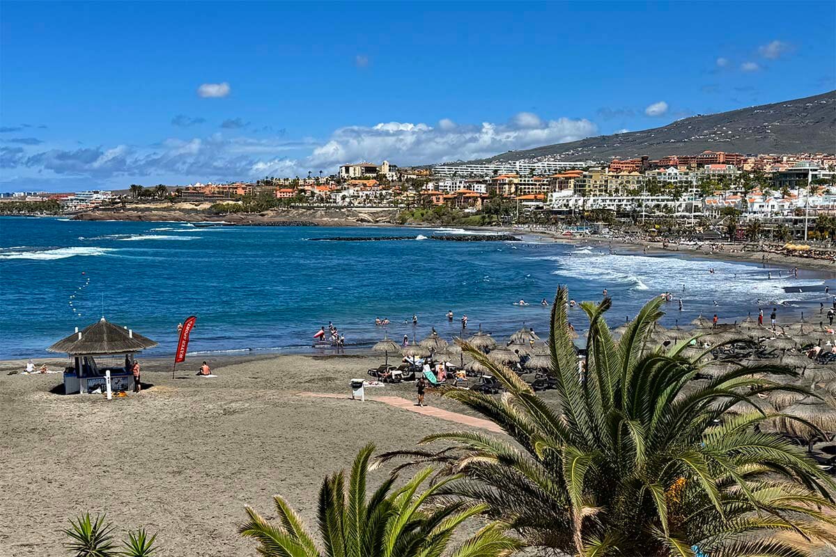 Playa de Fanabe on Costa Adeje in Tenerife
