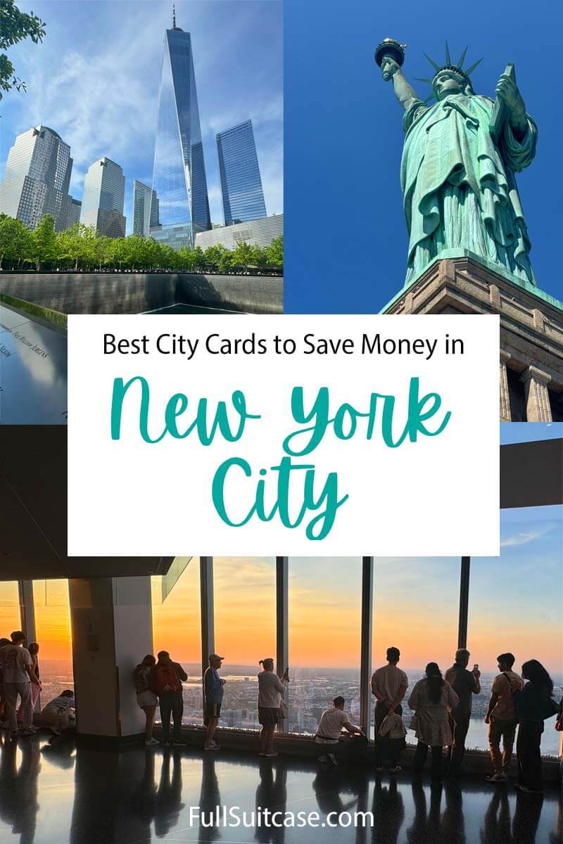 Best attraction city passes to save money in New York City