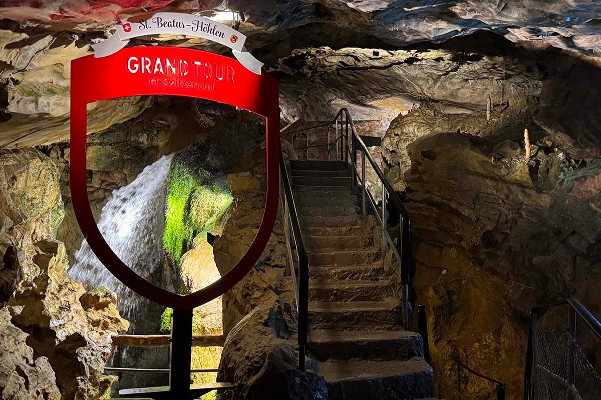 St Beatus Caves (St Beatus - Höhlen) Swiss Caves near Interlaken Switzerland