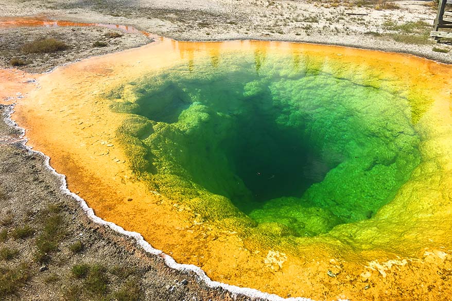 Morning Glory Pool, Yellowstone National Park, Upper Geyser Basin