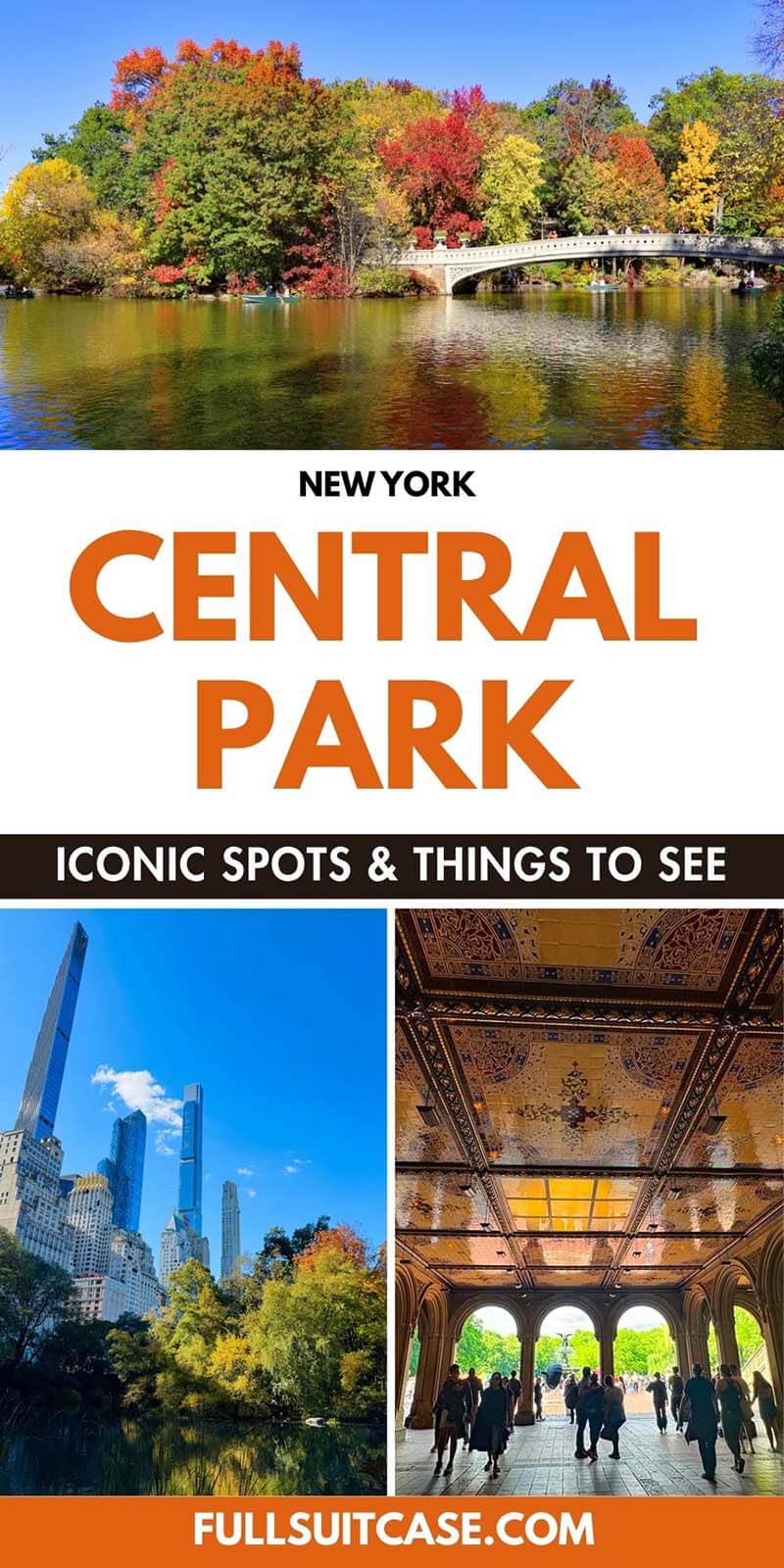 New York Central Park - iconic places and things to see
